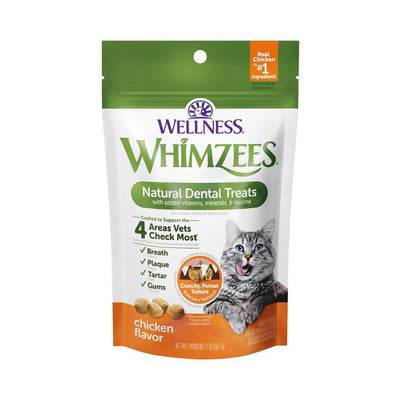 Whimzees Cat Dental Cat Treat Chicken 2 oz