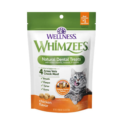 Whimzees Cat Dental Cat Treat Chicken 4.5 oz