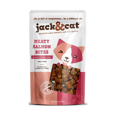 Jack & Cat Cat, 3 oz Salmon Soft Moist - Pets Perfect