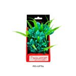 Aquatop Vibrant Passion Plant Turquoise 6in - Pets Perfect