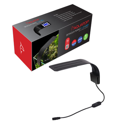 AquaTop SkyAqua Nano Slim LED Light for Rimless Aquariums 5W
