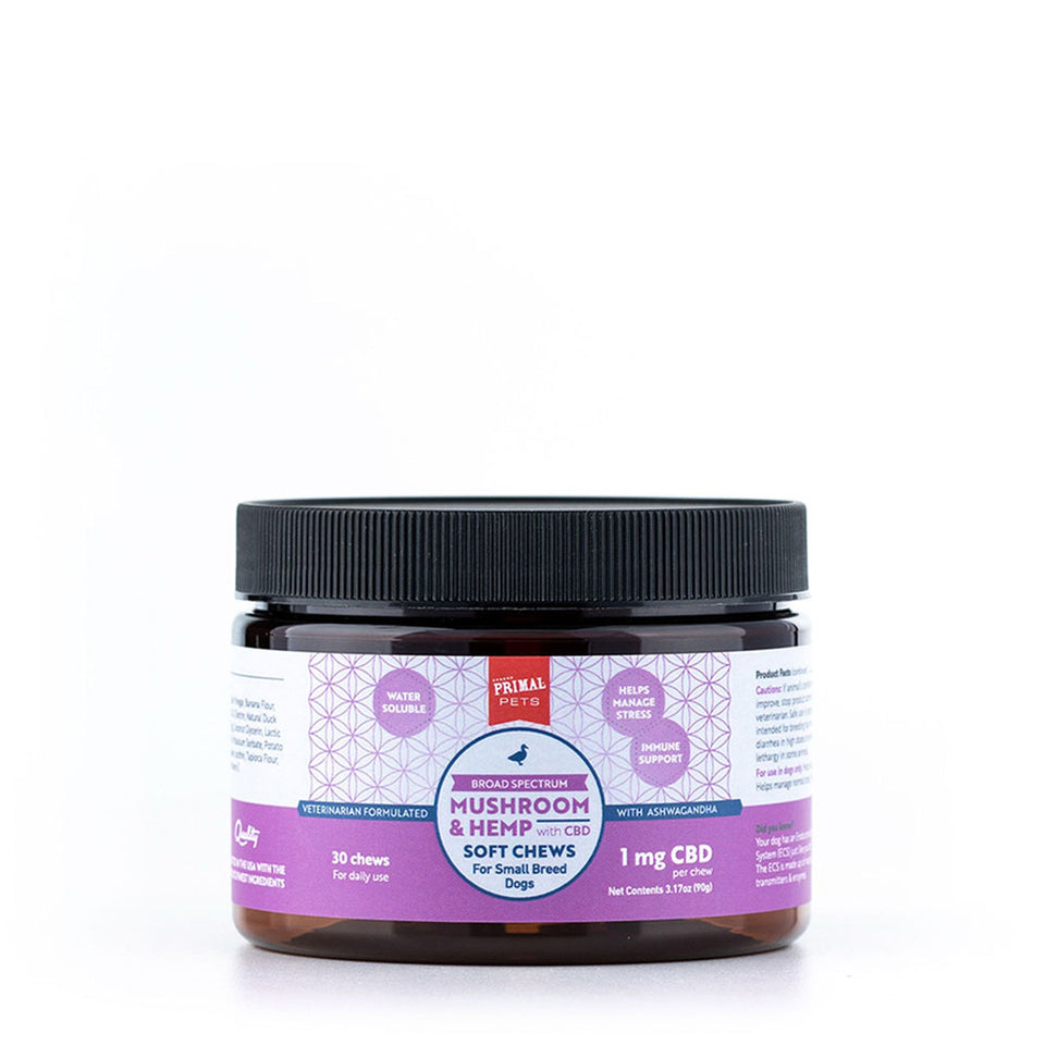 Primal Dog Broad Cbd Duck 1Mg 10 ct