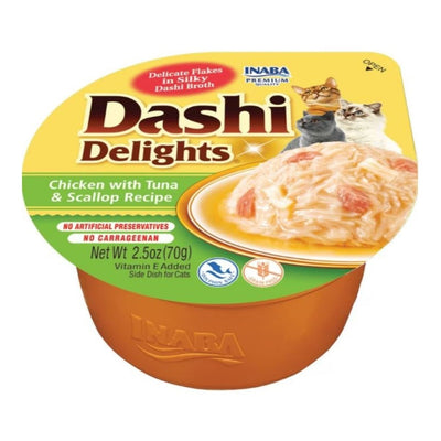 Inaba Dashi Delights Cat Food Topper, Chicken, 2.5 oz