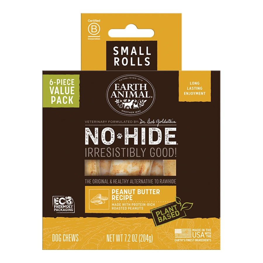 Earth Animal No - Hide – Long - Lasting 11" Pork Dog Chew | Case of 12 - Pets Perfect