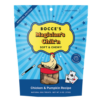 Bocce's Bakery Dog Soft & Chewy Magician'S Chik'n 6oz.