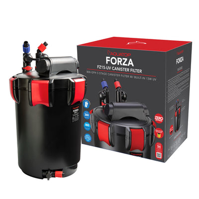 AquaTop FORZA FZ15UV Canister Aquarium Filter