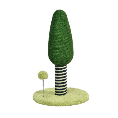 Max & Marlow Apple Novelty Cat Scratcher Tree & Cat Toy