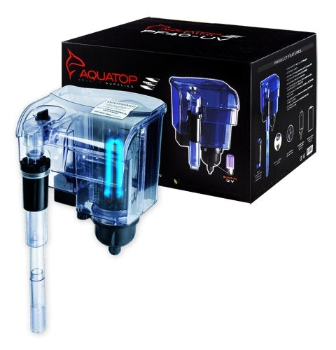 AquaTop Hang on Power Aquarium Filter PF40-UV with UV Sterilization