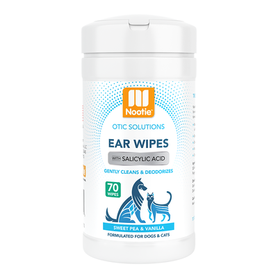 Nootie Ear Wipes Sweet Pea and Vanilla, 70-Count