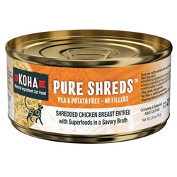 Koha Cat Grain-Free Shredded Chicken 2.8 oz24 ct