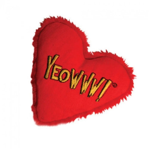 Yeowww Hearrrt Attack Catnip Cat Toy YEOWWW