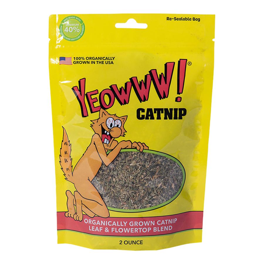 Yeowww YEOWWW Catnip Bag Cat Treat, 2 oz