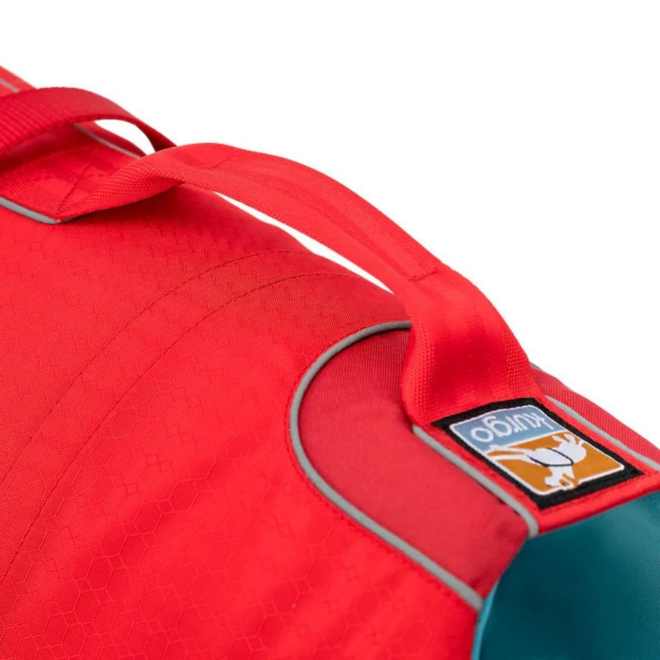 Kurgo Surf 'n Turf Dog Life Jacket - Red, Medium, view 5