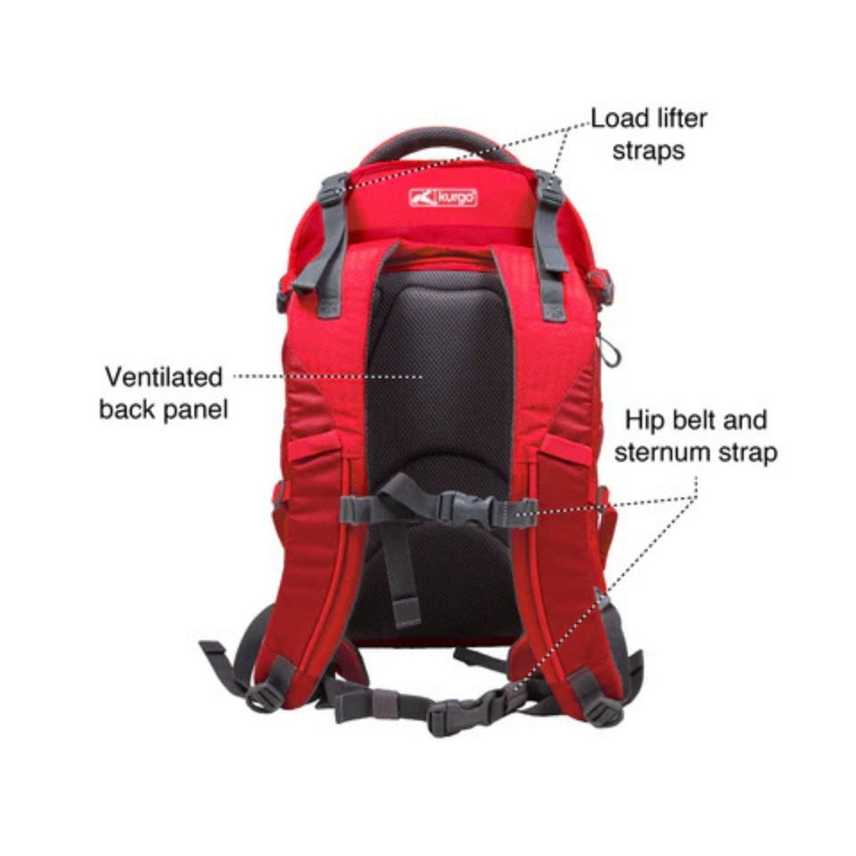 Kurgo Dog g-Train Backpack Red, view 2