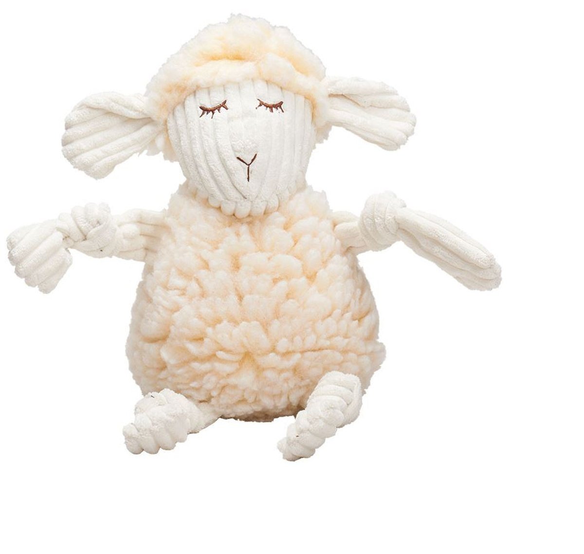 Hugglehounds Dog Fleece Flufferknot Louise Lamb Small - Pets Perfect