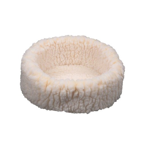 Hugglehounds Cat Fleece Snuggler Bed - Pets Perfect