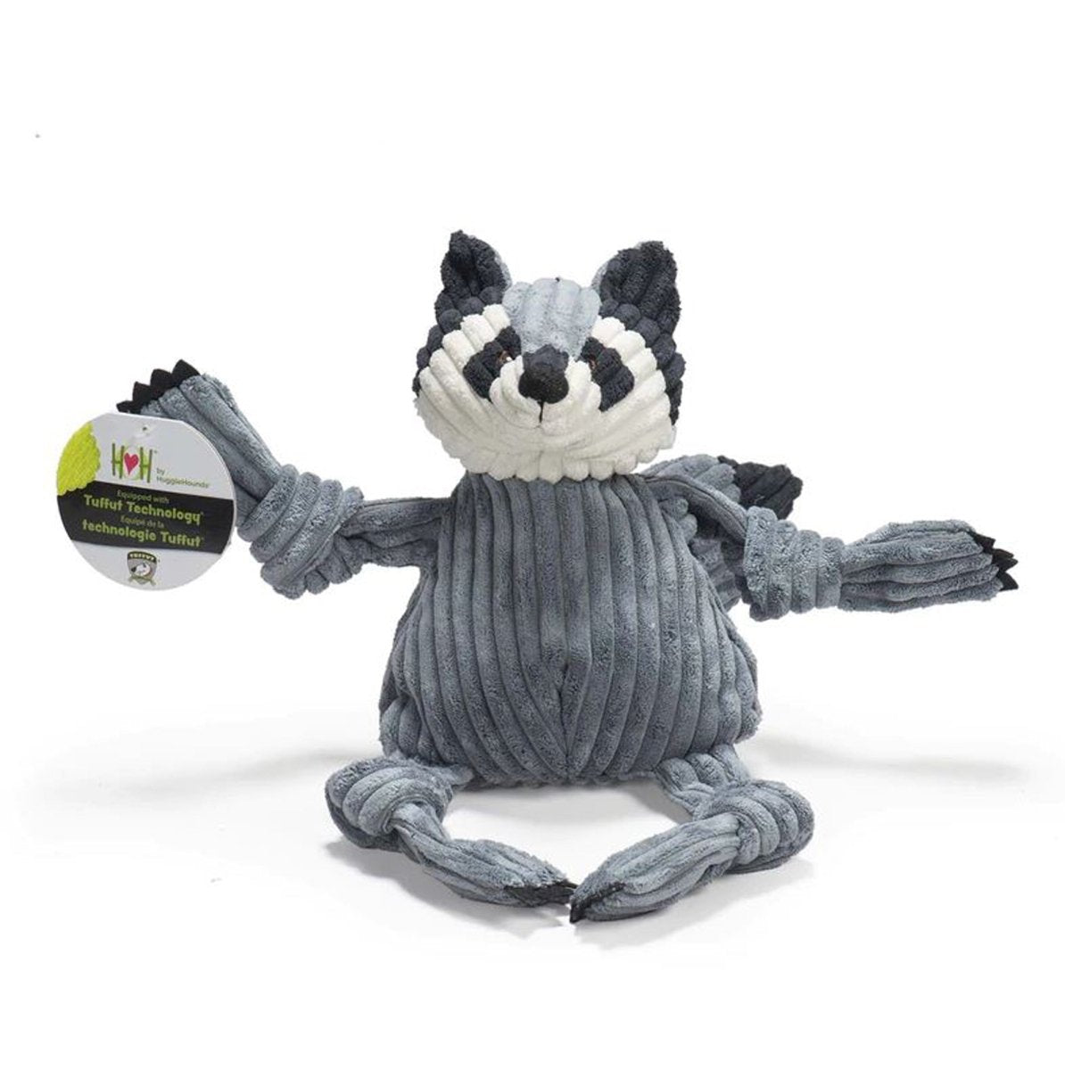 Hugglehounds Dog Woodland Knottie Racoon Small - Pets Perfect