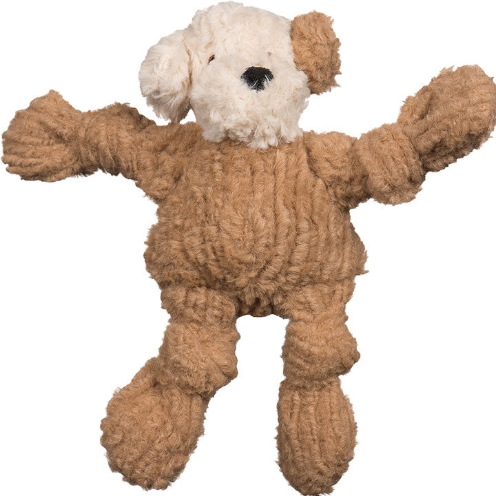 HuggleHounds HuggleMutts Lulu Knottie Plush Dog Toy - Small