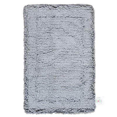 Hugglehounds Dog Fleece Mat, Gray Large 26 x 42 in