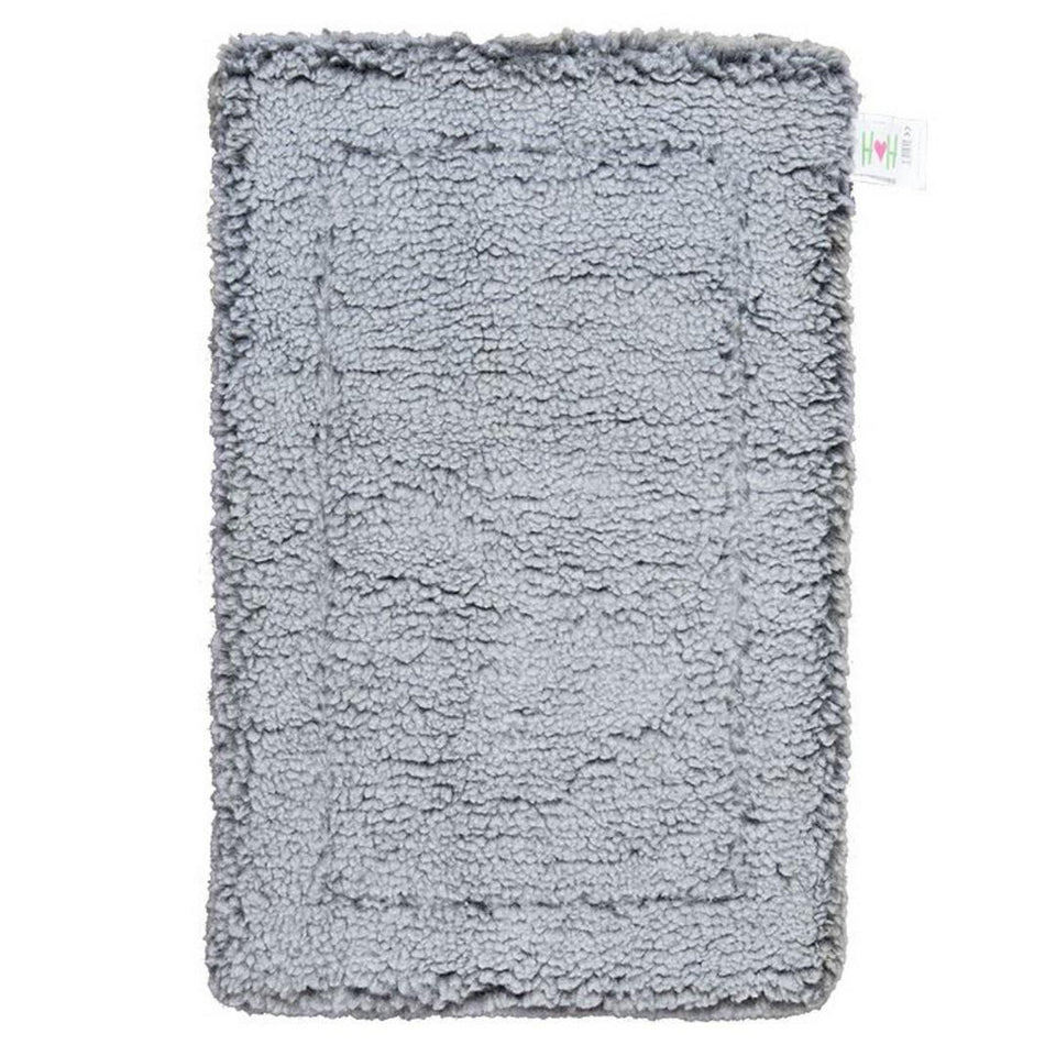 Hugglehounds Dog Fleece Mat, Gray X-Large 30 x 48 in