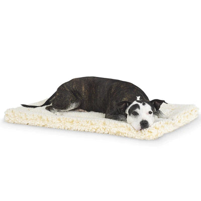 Hugglehounds Dog Fleece Mat, Natural Medium 23 x 36 in