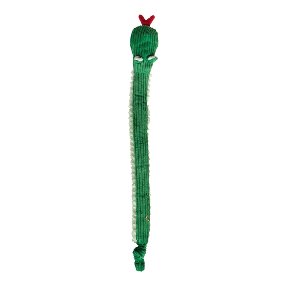 Hugglehounds Dog Knottie Sir Squeaks - A - Lot Snake Small