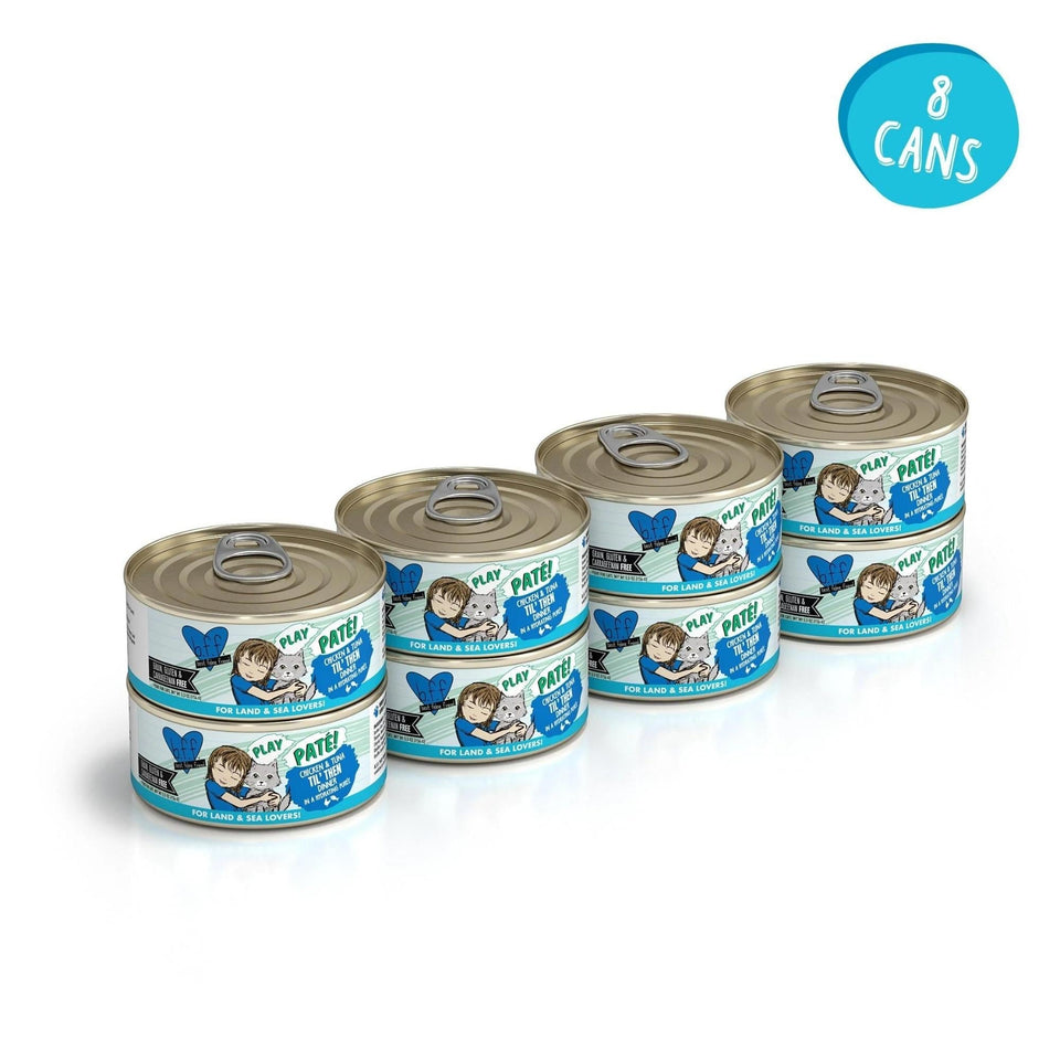 BFF Cat Play Chicken and Tuna Til Then Dinner 5.5 oz. 8 ct