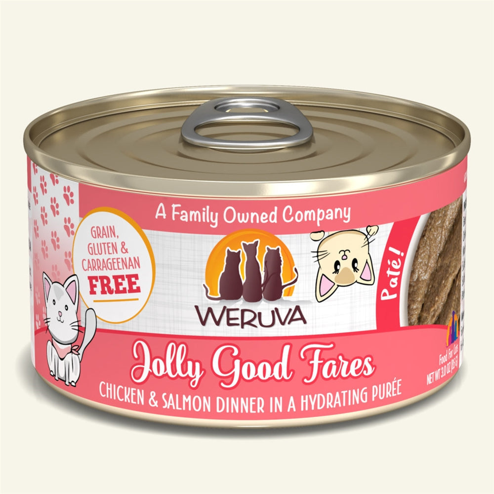 Weruva Cat Pate Jolly Good Fares 3 oz. 8 ct