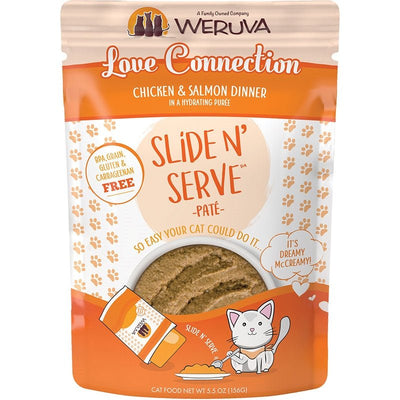 Weruva Cat Pates Love Connection Chicken and Salmon Dinner 5.5 oz. 12