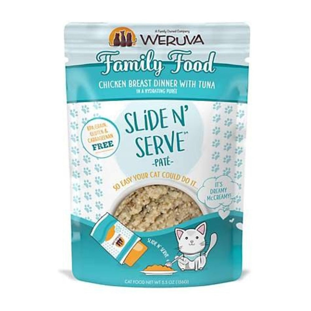 Weruva Cat Pates Family Wet Cat Food Chicken Breast Dinner with Tuna