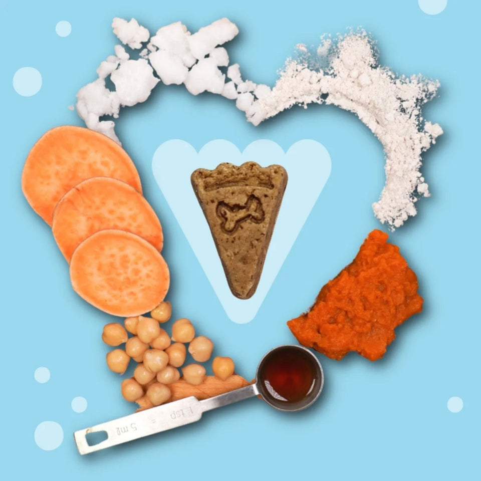 Lazy Dog Grain Free Candied Maple Sweet Potato Dog Treat 14oz.