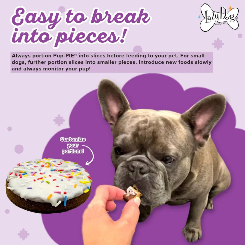 Lazy Dog Happy Birthday Pup-PIE for a Special Dog 5oz.