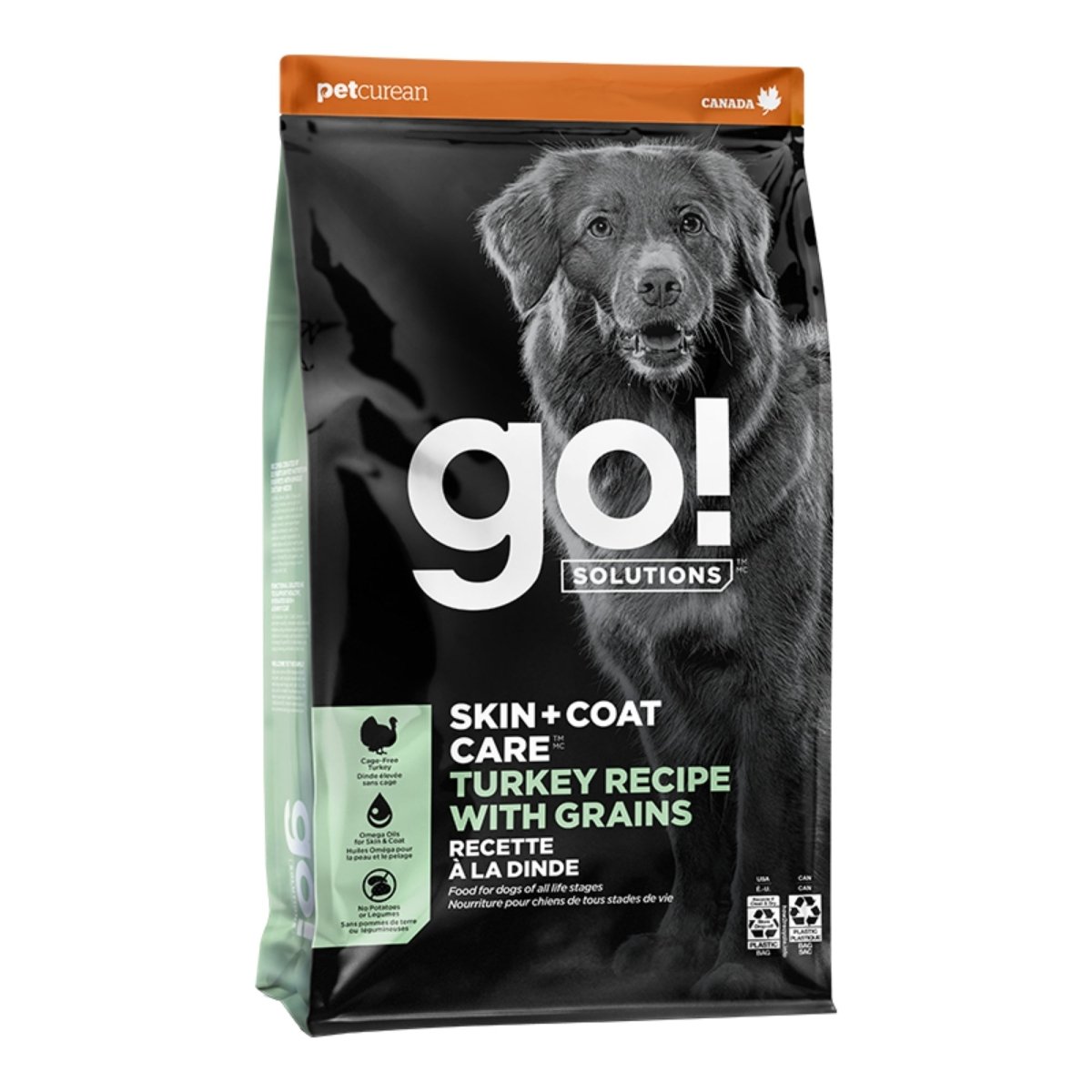 Go! Dog Skin & Coat Care Turkey With Grain 22Lb - Pets Perfect