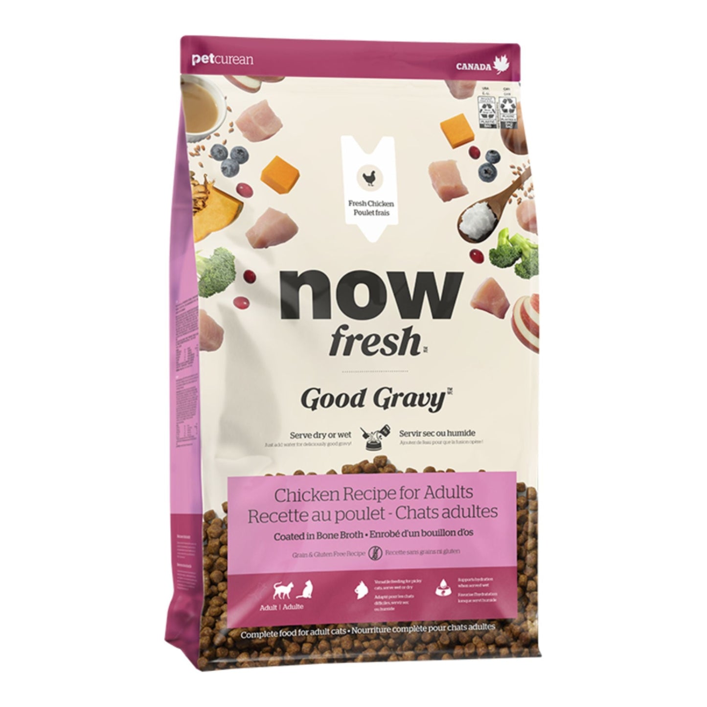 Now Fresh Cat Good Gravy Grain-Free Adult Chicken Recipe, 3.5 lb