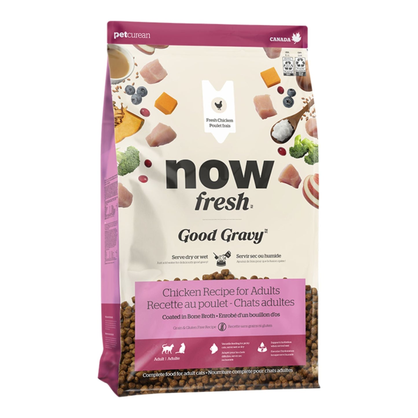 Now Fresh Cat Good Gravy Grain-Free Adult Chicken Recipe, 8 lb