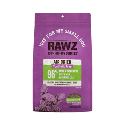 Rawz Just For My Small Dog Air Dried Lamb 1Lb