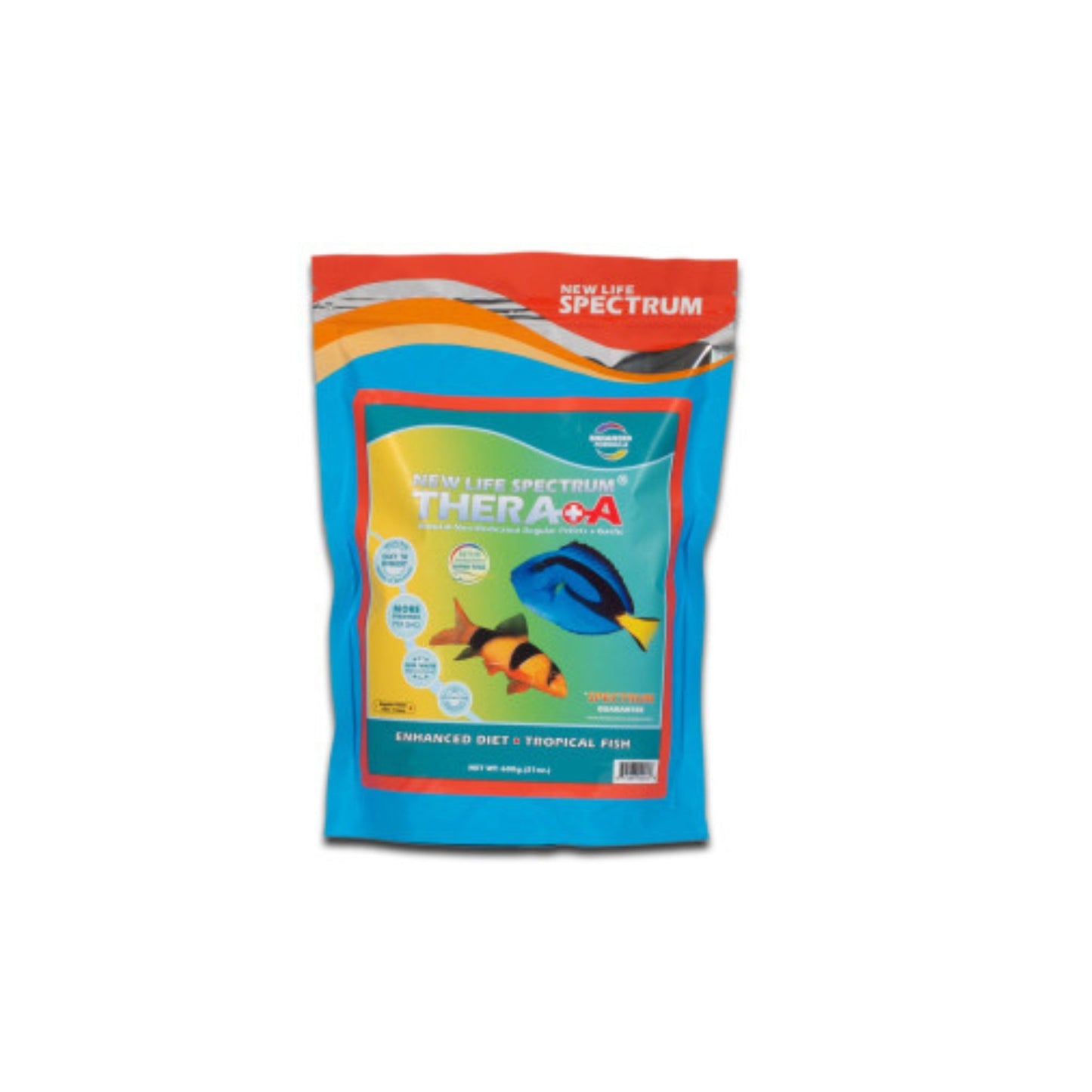 New Life Spectrum Thera+A Color Enhancing Fish Food 600G, 1ea/1 mm, Regular