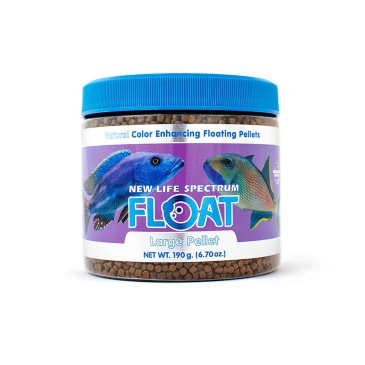 New Life Spectrum Float Pellets Fish Food 1ea/6.70 oz, LG - Pets Perfect
