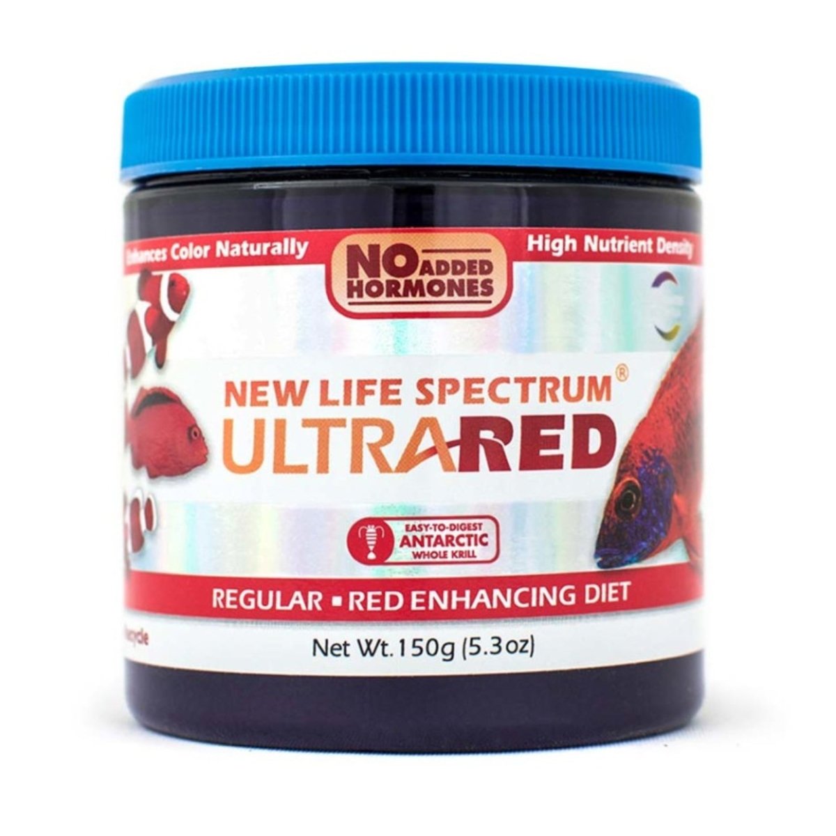 New Life Spectrum UltraRED Pellets Fish Food 1ea/5.3 oz, Regular - Pets Perfect