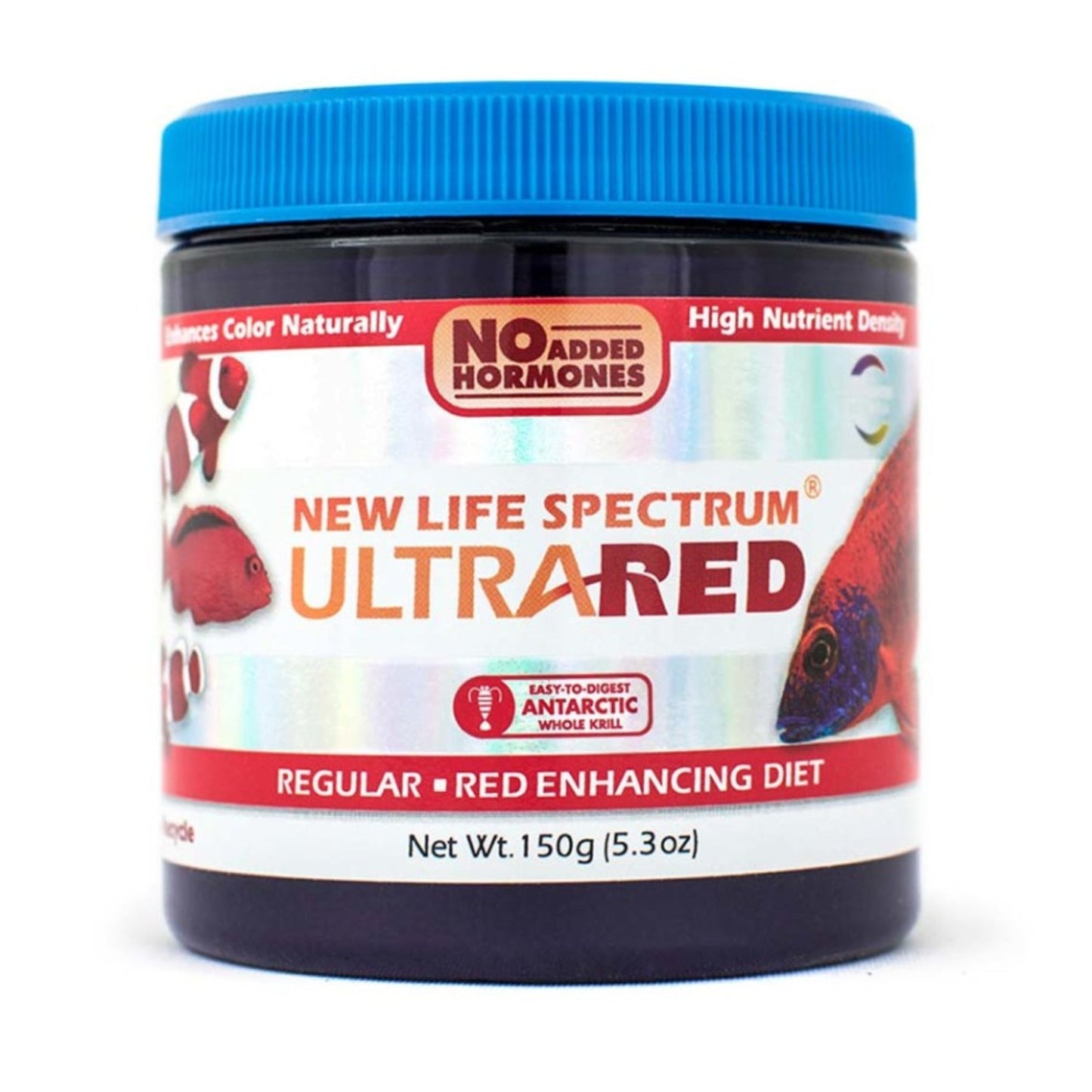 New Life Spectrum UltraRED Pellets Fish Food, 5.3 oz, Regular
