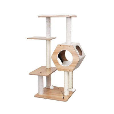 PetPals Wagon Style 4-Level Cat Tree
Ivory 44 in