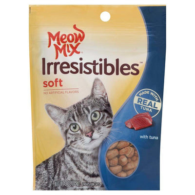 Meow Mix Irresistibles Soft Cat Treats Tuna 5 ct/3 oz