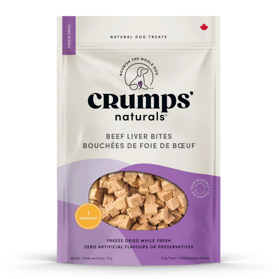 Crumps, 2.5 oz Beef Liver Bites