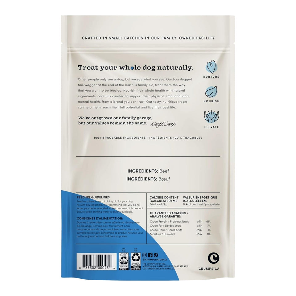 Crumps, 4.9 oz Beef Tendersticks (100% Beef Lung)
