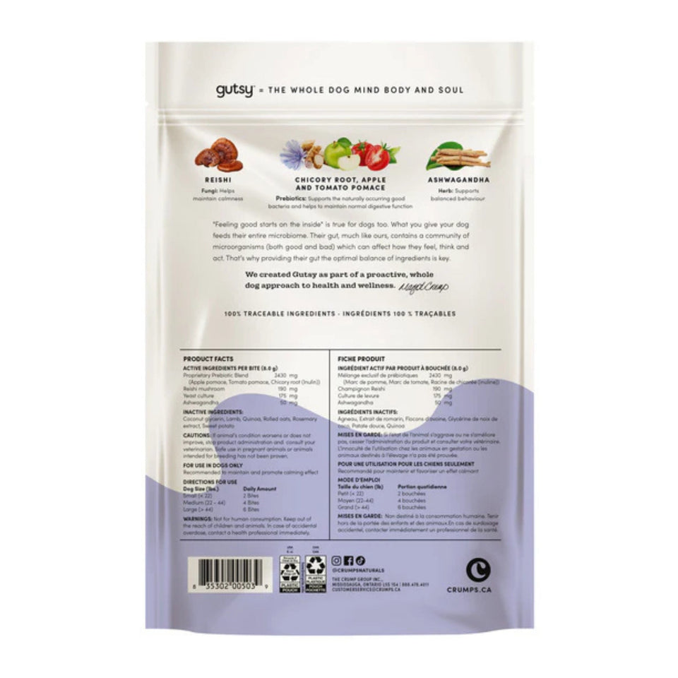 Crumps Dog 4.6oz. Gutsy Calm Bites