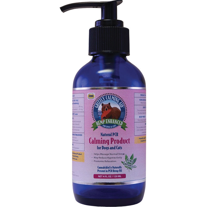 Grizzly Dog Cat Pcr Calm Aid 4 oz