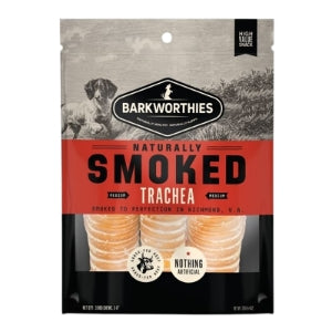 Barkworthies Smoked Trachea Dog Treat 56 in/3 ct