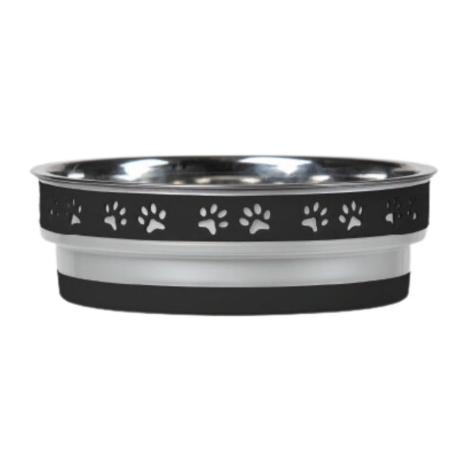 Loving Pets Corsa Pet Bowl Stealth Black, 1ea/MD