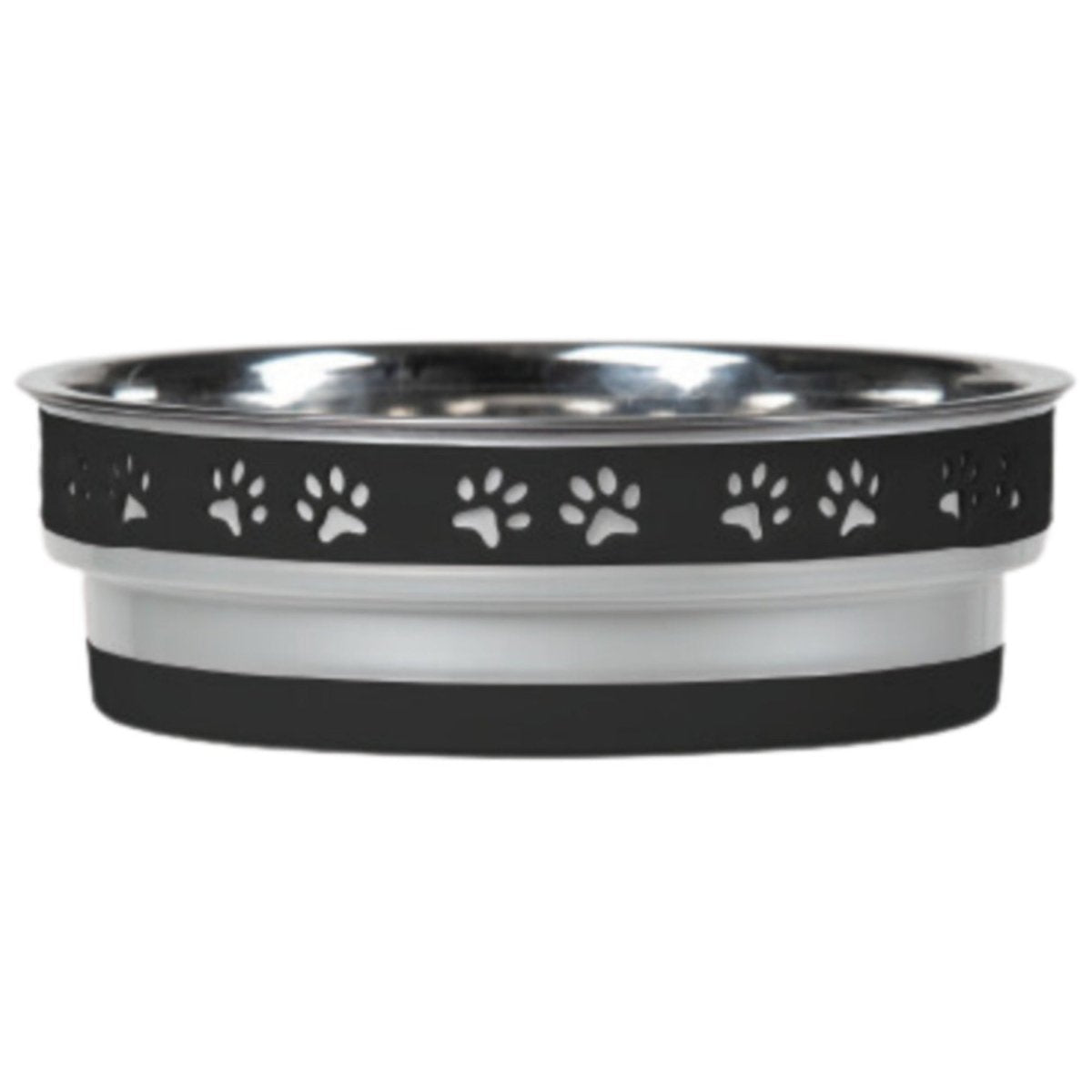 Loving Pets Corsa Pet Bowl Stealth Black, 1ea/LG - Pets Perfect