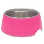 Loving Pets Retro Bowl Hot Pink, 1ea/XS - Pets Perfect